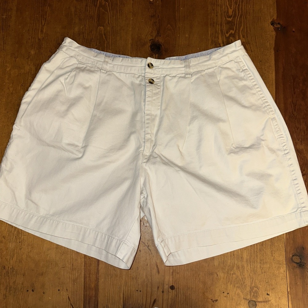 Christian Dior Monsieur Mens Chino Khaki Pleated Shorts W40 (38x6)